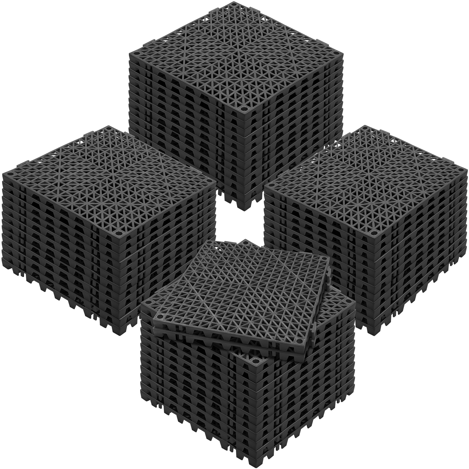 Non-slip Interlocking Drainage Tiles For Bathroom And Pool Floor_voghion.com